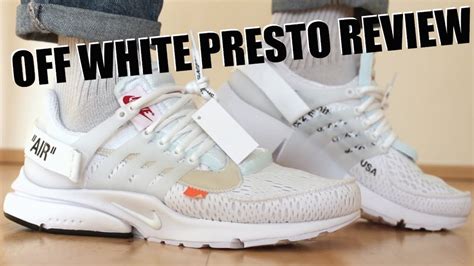 OFF WHITE PRESTO WHITE REVIEW + ON FEET 